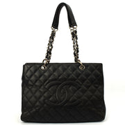 Picture of Chanel Tote Grand Shopping Tote in Black, Caviar Leather