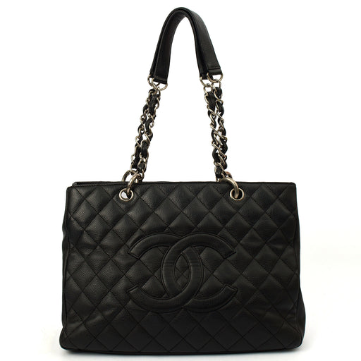 Picture of Chanel Tote Grand Shopping Tote in Black, Caviar Leather