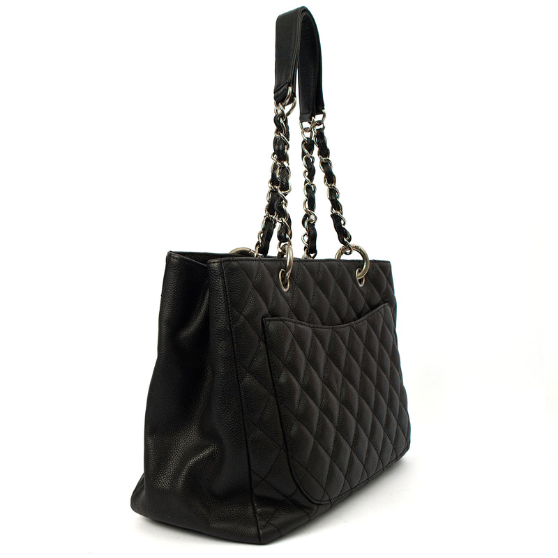 Picture of Chanel Tote Grand Shopping Tote in Black, Caviar Leather