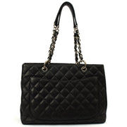 Picture of Chanel Tote Grand Shopping Tote in Black, Caviar Leather