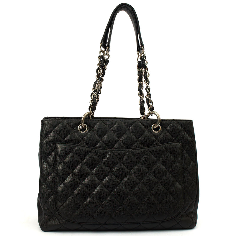 Picture of Chanel Tote Grand Shopping Tote in Black, Caviar Leather