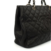 Picture of Chanel Tote Grand Shopping Tote in Black, Caviar Leather