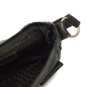 Picture of Christian Dior Shoulder Bag Gaucho in Black, Leather