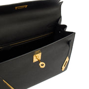 Picture of Hermes Top Handle Kelly 25 in Black, Epsom Leather