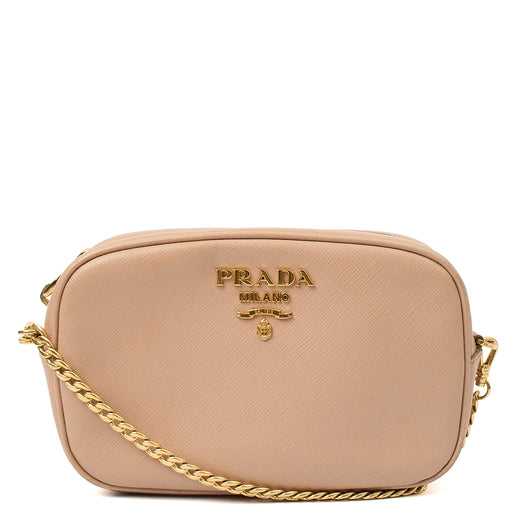 Picture of Prada Cross Body Crossbody in Pink, Leather