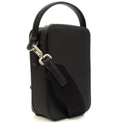 Picture of Prada Cross Body Brique - Small in Black, Saffiano Leather