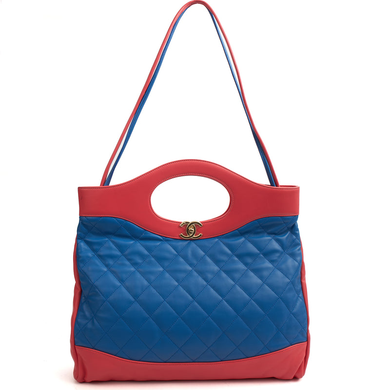 Picture of Chanel Tote 31 Large Shopping Tote in Pink, Calfskin Leather