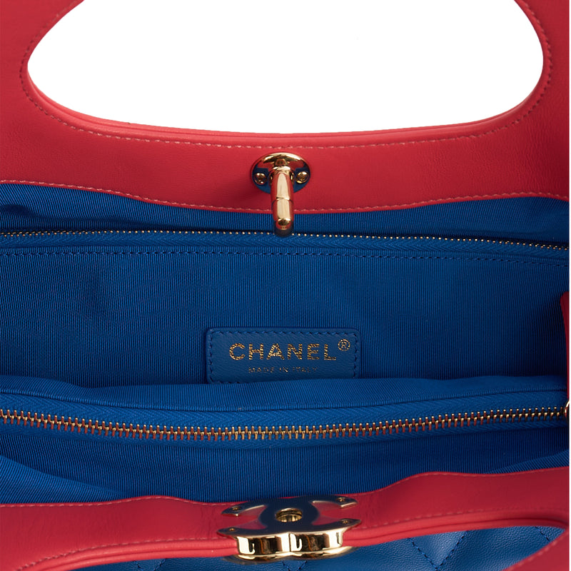 Picture of Chanel Tote 31 Large Shopping Tote in Pink, Calfskin Leather