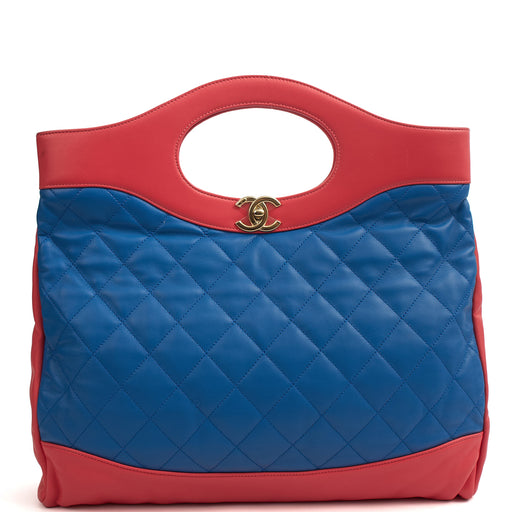 Picture of Chanel Tote 31 Large Shopping Tote in Pink, Calfskin Leather