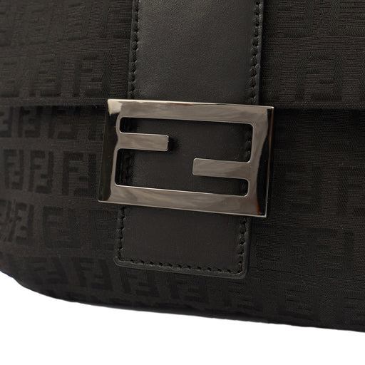 Picture of Fendi Cross Body Crossbody in Black, Canvas