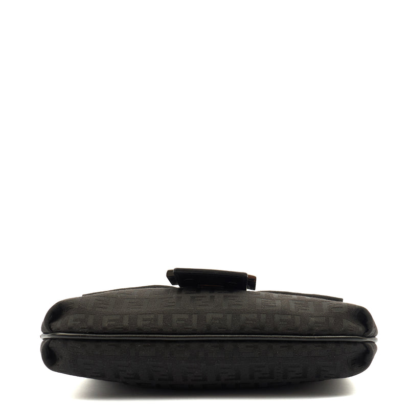 Picture of Fendi Cross Body Crossbody in Black, Canvas