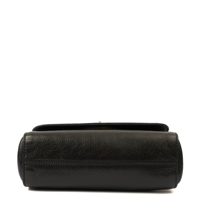 Picture of Mulberry Cross Body Cecily  in Black, Calfskin Leather