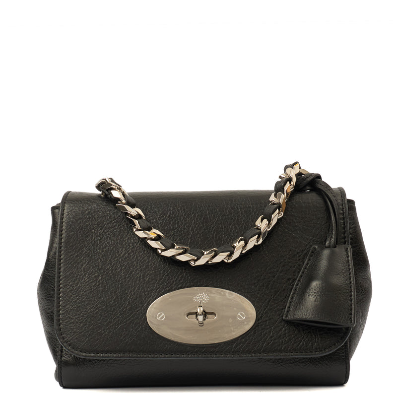 Picture of Mulberry Cross Body Cecily  in Black, Calfskin Leather