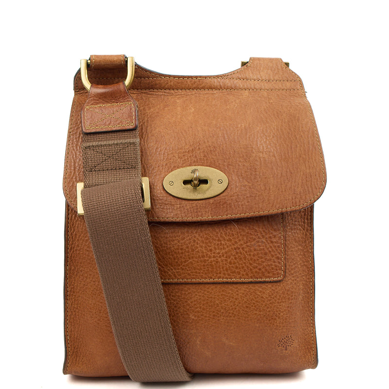 Picture of Mulberry Cross Body Antony in Oak, Leather