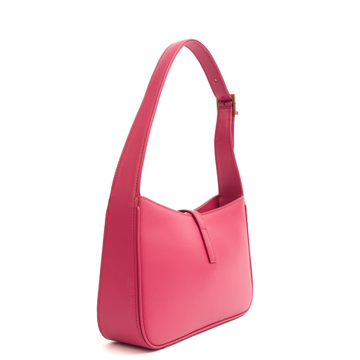 Picture of Saint Laurent Shoulder Bag Le 5 À 7 Hobo in Pink, Calfskin Leather
