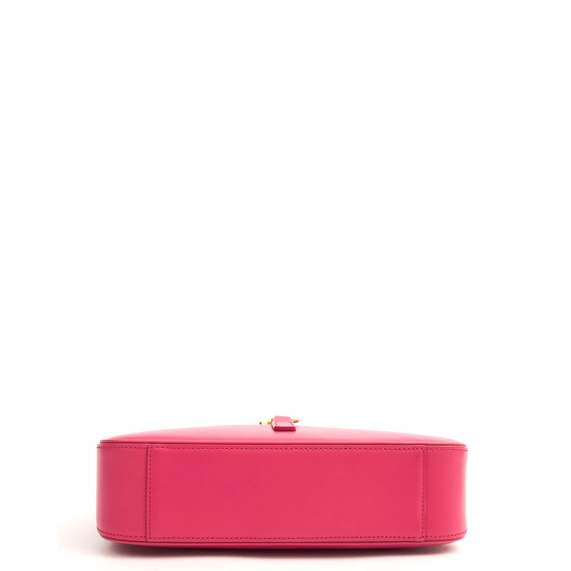 Picture of Saint Laurent Shoulder Bag Le 5 À 7 Hobo in Pink, Calfskin Leather