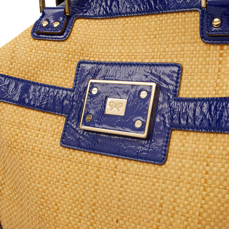 Picture of Anya Hindmarch Tote Shoulder Bag in Neutral, Fabric