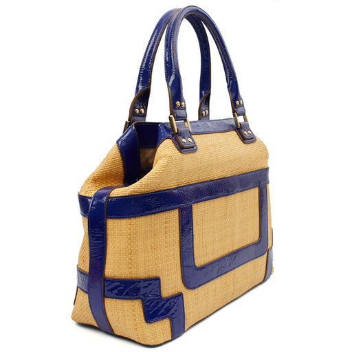 Picture of Anya Hindmarch Tote Shoulder Bag in Neutral, Fabric