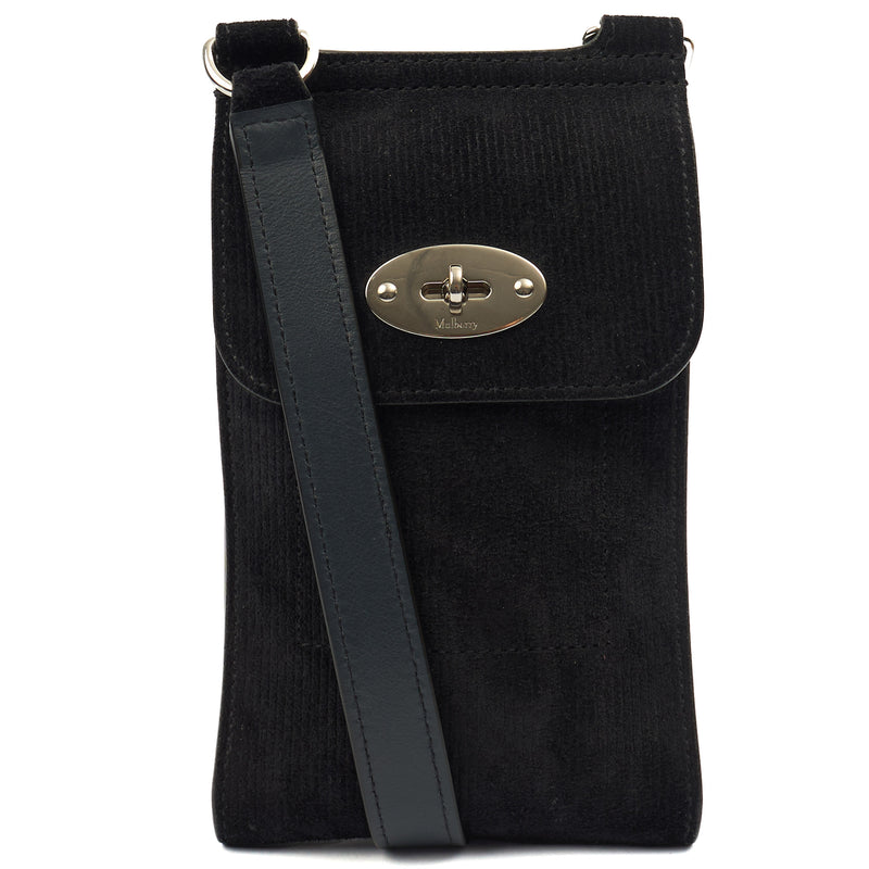Picture of Mulberry Cross Body Antony - Mini in Navy, Suede