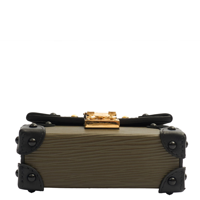 Picture of Louis Vuitton Mini Bag Petite Malle Chain in Green, Epi Leather