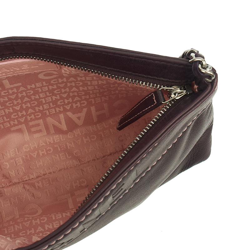 Picture of Chanel Mini Bag Vintage Shoulder Bag in Purple, Lambskin Leather
