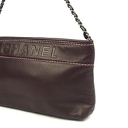 Picture of Chanel Mini Bag Vintage Shoulder Bag in Purple, Lambskin Leather