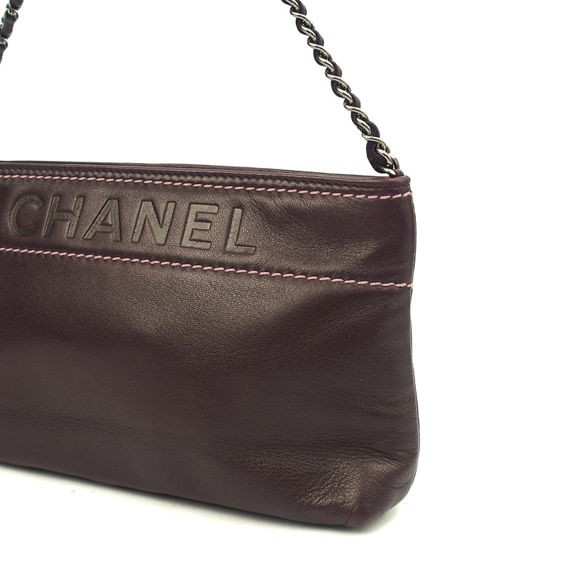 Picture of Chanel Mini Bag Vintage Shoulder Bag in Purple, Lambskin Leather