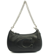 Picture of Coach Cross Body Teri Shoulder Bag in Black, Leather