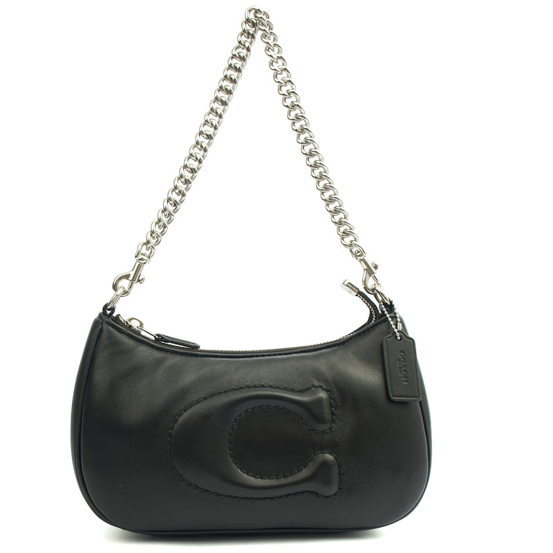 Picture of Coach Cross Body Teri Shoulder Bag in Black, Leather