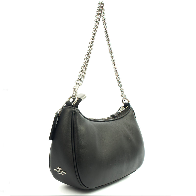 Picture of Coach Cross Body Teri Shoulder Bag in Black, Leather