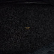 Picture of Hermes Tote Picotin 22 in Black, Clemence Leather