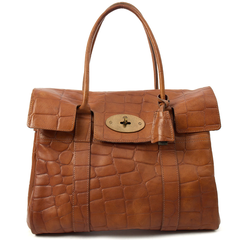 Picture of Mulberry Tote Bayswater Heritage in Oak, invalid