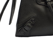Picture of Balenciaga Cross Body Neo Classic- Nano in Black, Veau (Calfskin)