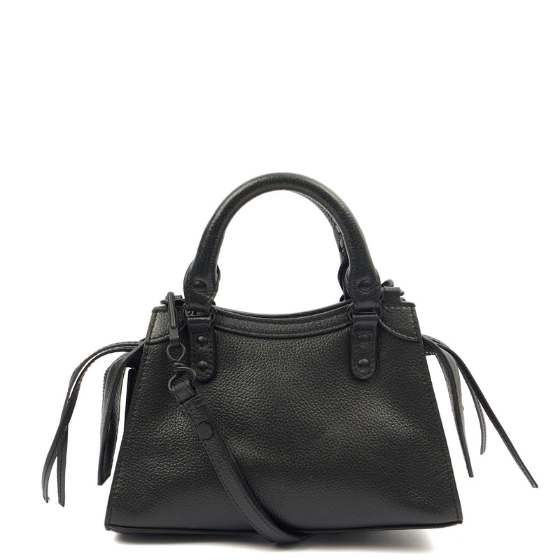 Picture of Balenciaga Cross Body Neo Classic- Nano in Black, Veau (Calfskin)