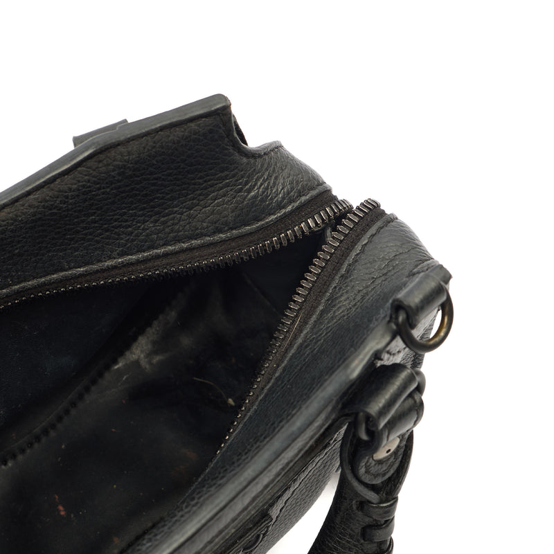 Picture of Balenciaga Cross Body Neo Classic- Nano in Black, Veau (Calfskin)