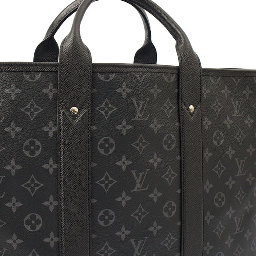 Picture of Louis Vuitton Tote Sac Plat 24H Tote in Monogram Eclipse, Canvas