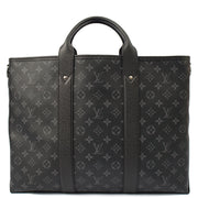 Picture of Louis Vuitton Tote Sac Plat 24H Tote in Monogram Eclipse, Canvas