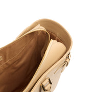 Picture of Aspinal of London Top Handle Marylebone Tote - Large in Neutral, Leather