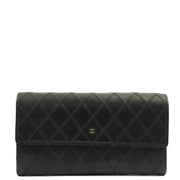 Picture of Chanel Wallet Continental Wallet in Black, Lambskin Leather