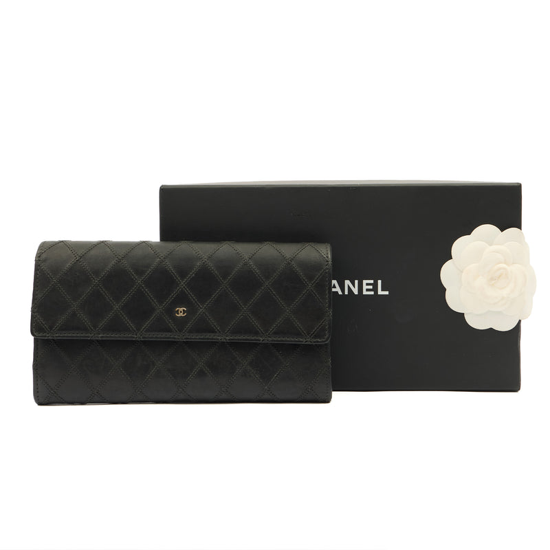 Picture of Chanel Wallet Continental Wallet in Black, Lambskin Leather