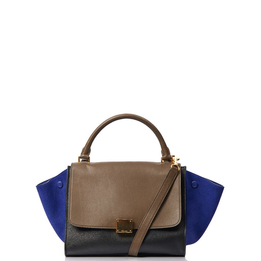 Picture of Celine Top Handle Trapeze - Small in Multi, Leather