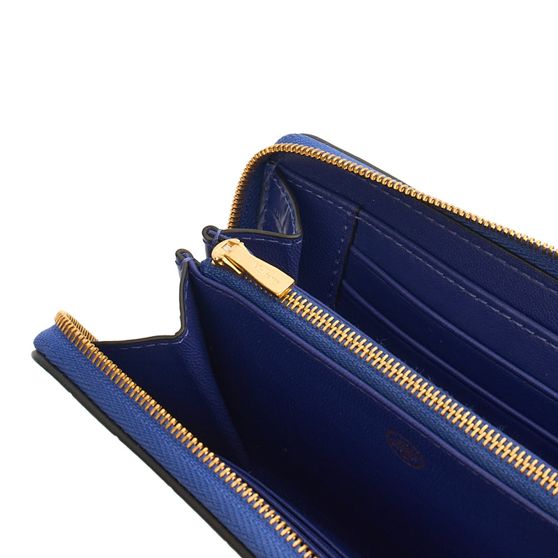 Picture of Mulberry Wallet Wallet in Blue, Exotic Effect Leather