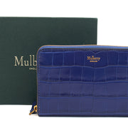 Picture of Mulberry Wallet Wallet in Blue, Exotic Effect Leather