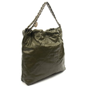 Picture of Chanel Shoulder Bag Chanel 22 in Green, Calfskin Leather