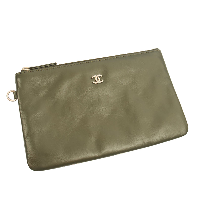 Picture of Chanel Shoulder Bag Chanel 22 in Green, Calfskin Leather