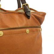 Picture of Mulberry Tote Mitzy Tote in Oak, Calfskin Leather