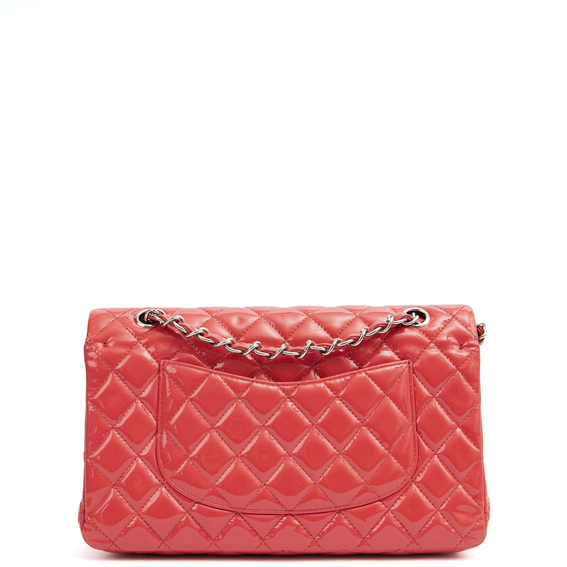 Picture of Chanel Shoulder Bag Classic Double Flap - Medium in Pink, Patent Leather