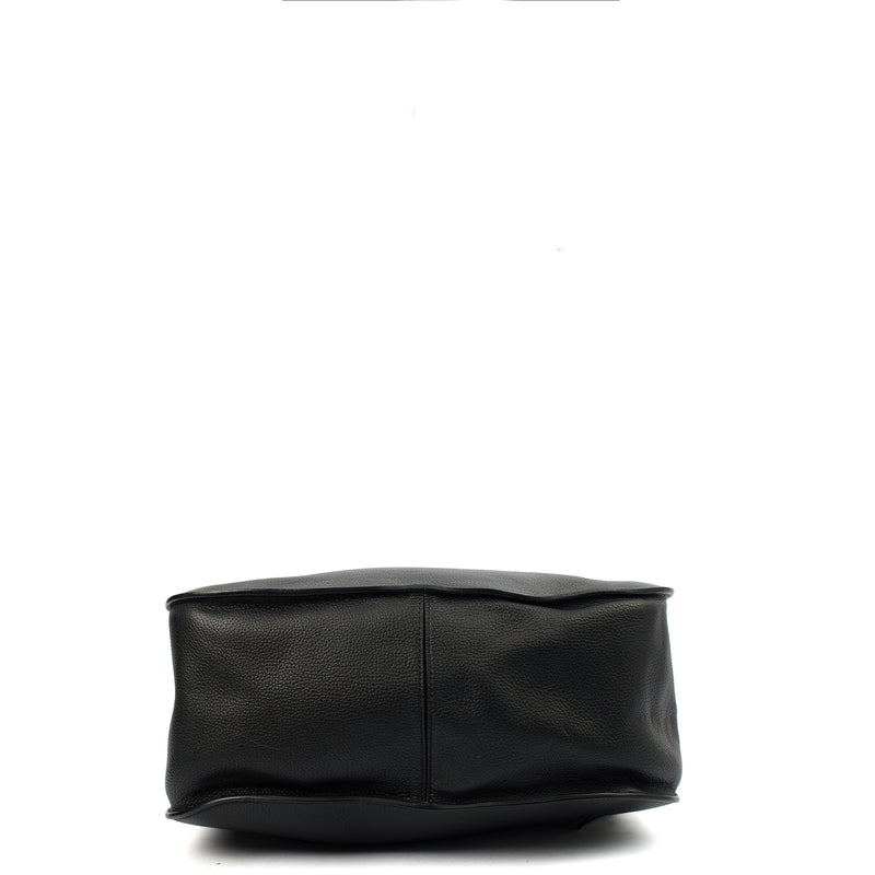 Picture of Mulberry Tote Amberley Hobo in Black, Calfskin Leather