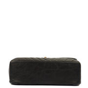 Picture of Chanel Top Handle Coco Top Handle in Black, Crinkled Calfskin Leather
