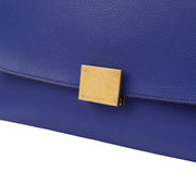Picture of Celine Cross Body Trapeze - Small in Blue, Leather